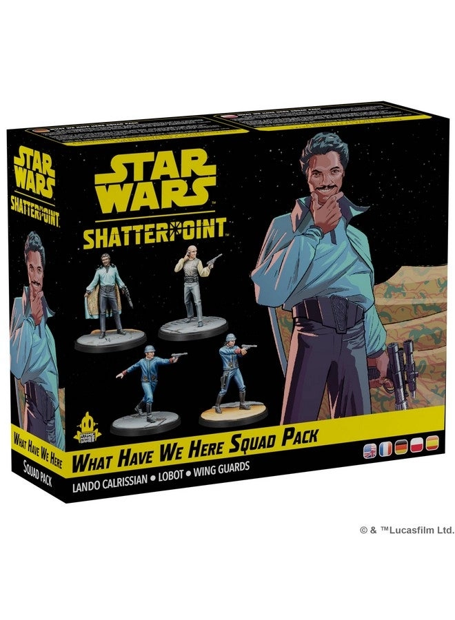 Atomic Mass Games Star Wars Shatterpoint: What Have We Here Squad Pack - Tabletop Miniatures Game Strategy Game