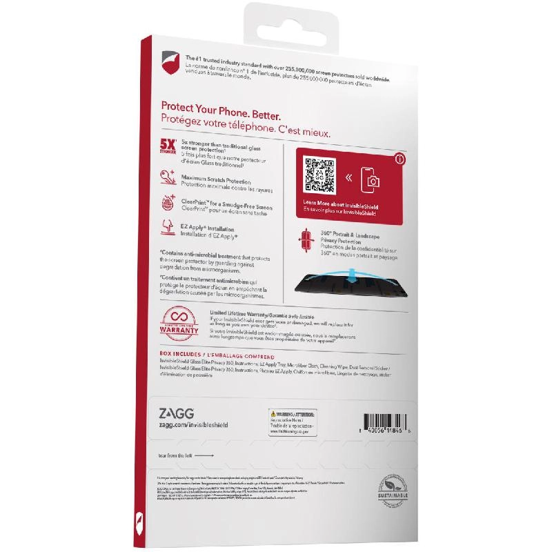 Privacy Tempered Glass Screen Protector for iPhone 14 Pro