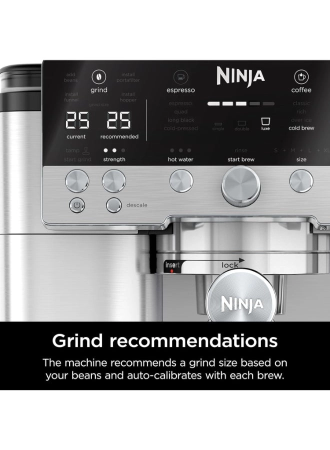 Luxe Premier - 3-in-1 integrated grinder frother