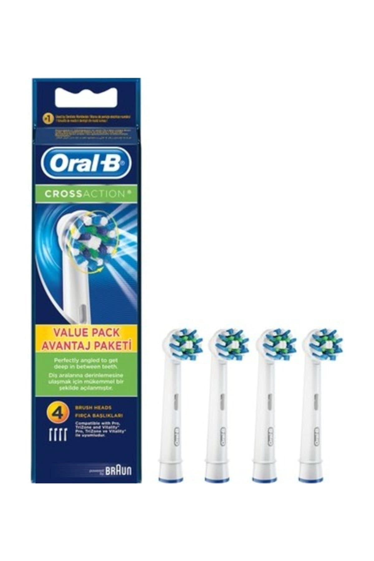 Cross Action - Pack of 4 White CleanMaximiser
