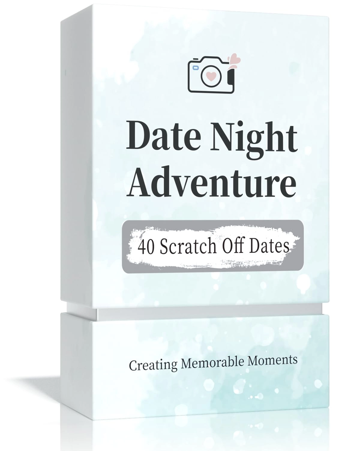 Tryuunion 40 Date Ideas for Couples - Scratch Off Card Game