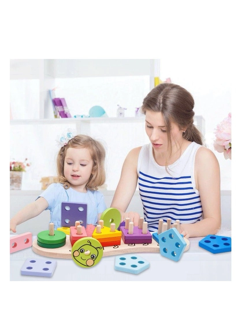 Geometric Shapes Sorting Puzzle - 2+
