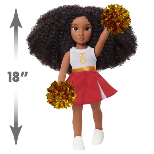 Alyssa Doll - 18-inch Tuskegee Cheer Captain Ages 3+