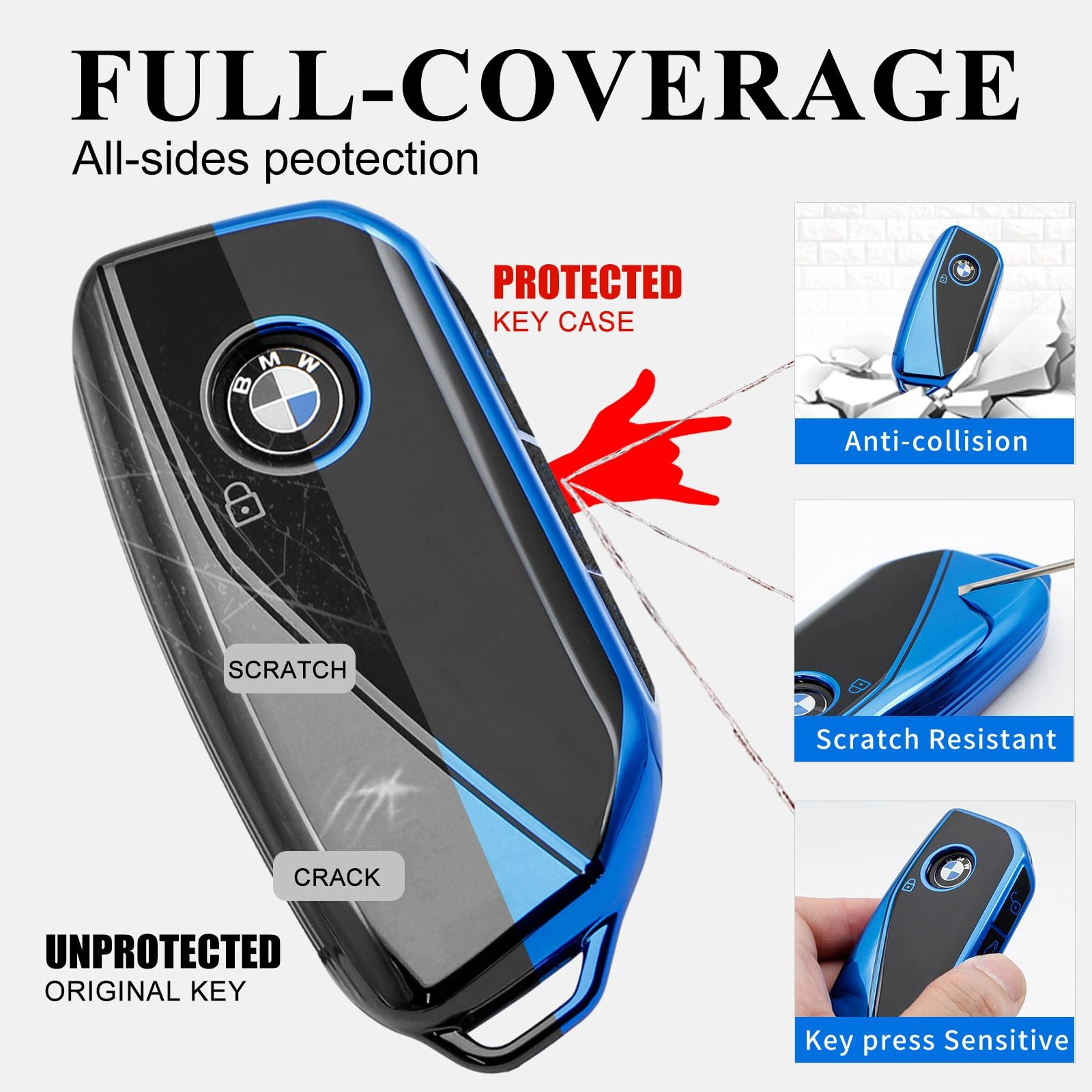 Advanced TPU key protection case - Vehicle