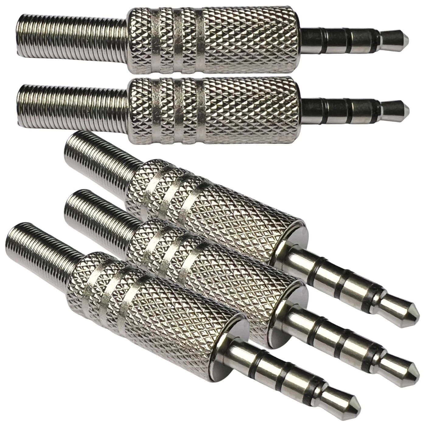 TRRS Male Plug for Headphones - 4-Pole Solder Repair