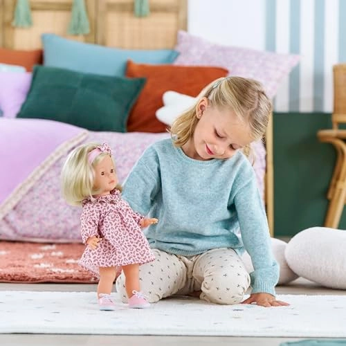 Candice Doll - 36 cm Pink leopard print dress Ages 3+