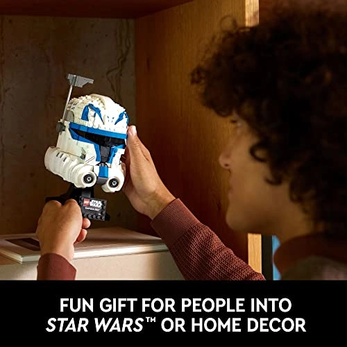 Star Wars Captain Rex Helmet (75349) - The Clone Wars Collectible Model for Adults