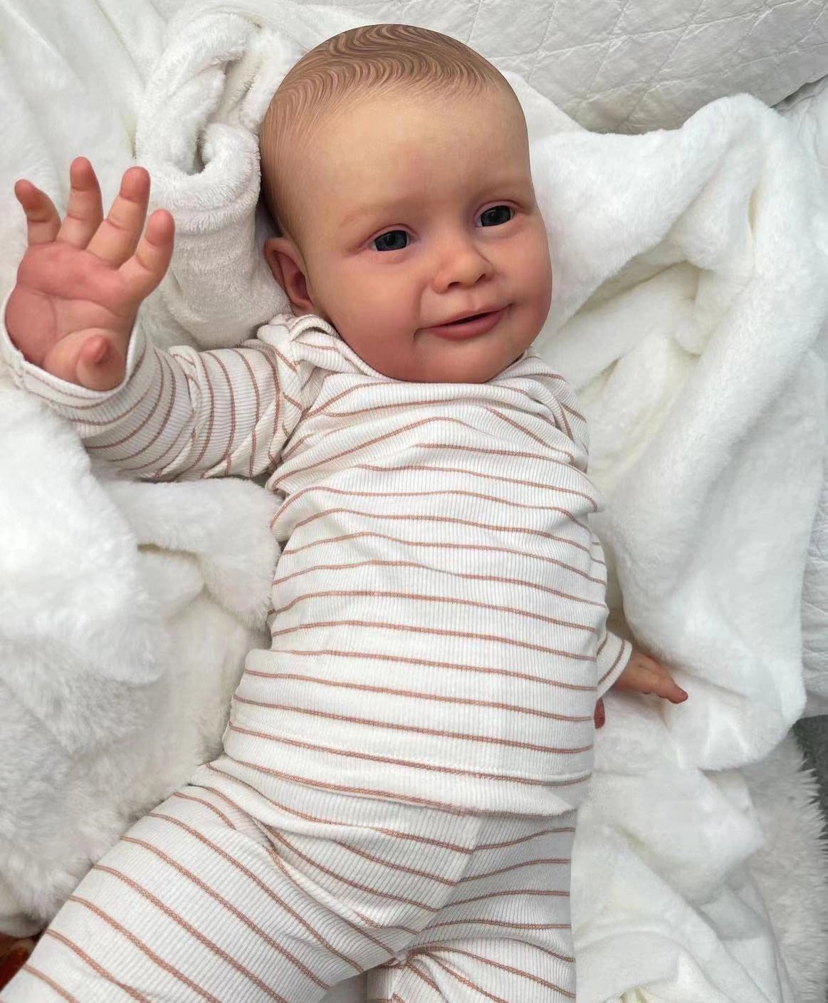 Reborn Baby Doll - 26 Inch Life Size Vinyl Ages 3+