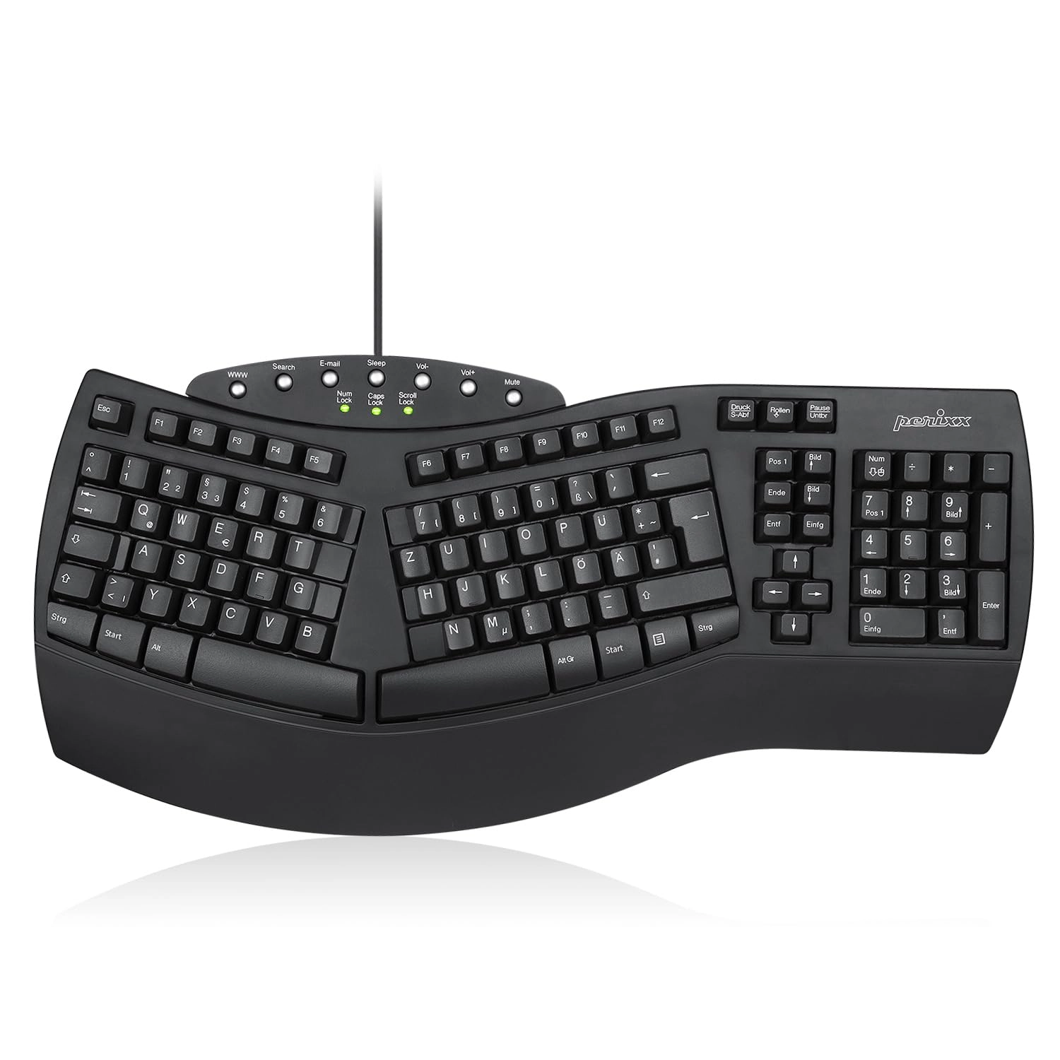 Perixx PERIBOARD-512 - DE Wired
