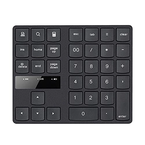 Wireless Numeric Keypad - 2.4G USB 35 Keys Charging