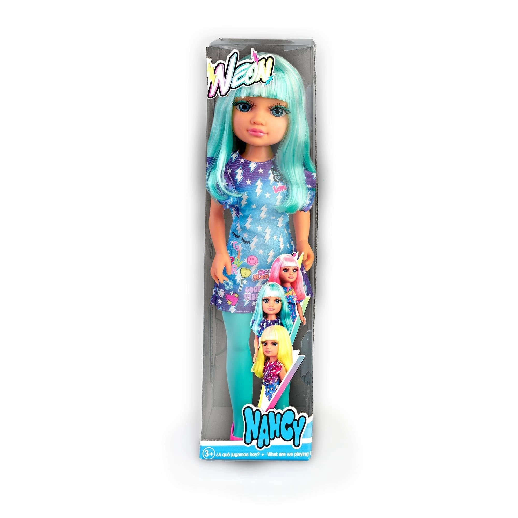 Famosa Nancy Doll - Neon Blue Ages 3+