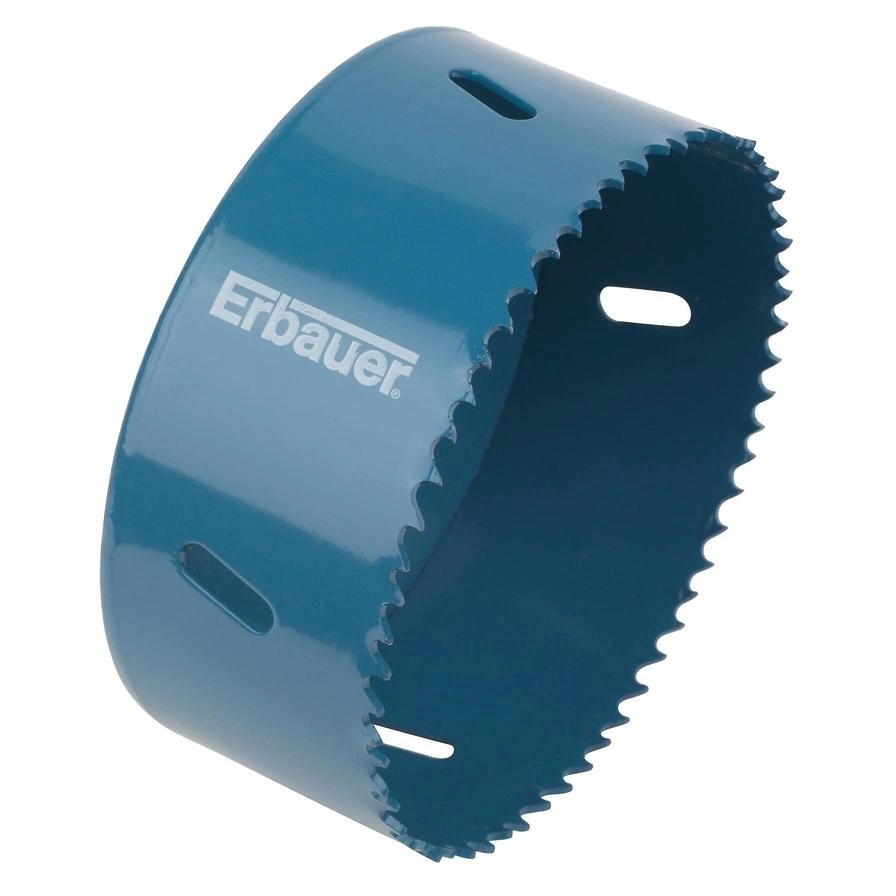 Erbauer Bi-Metal Holesaw - 102 millimeter wood & metal