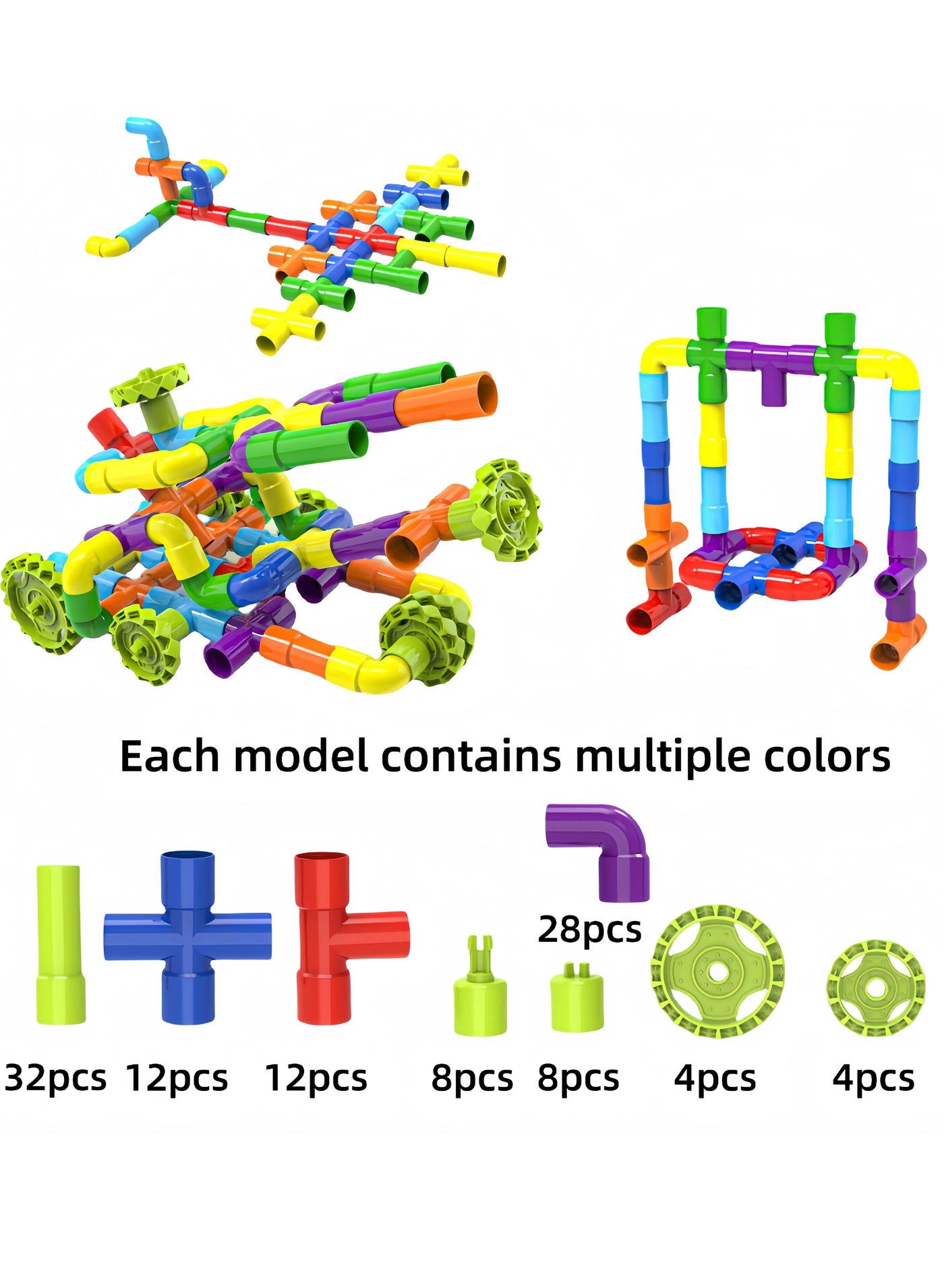 STEM Building Blocks - 108pcs