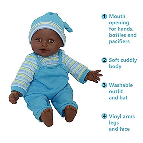Twin Baby Dolls - 12 inch Vinyl African American Ages 2+