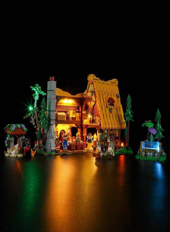 Led Lighting Kit - for LEGO Snow White and The Seven Dwarfs' Cottage 43242 Compatible with LEGO Disney Building Set