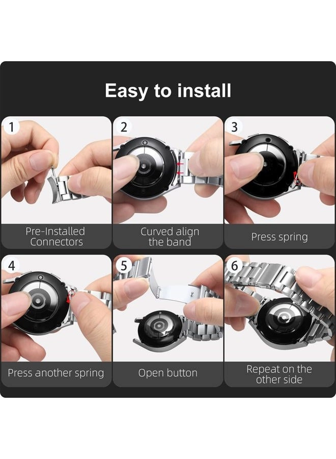 Galaxy Watch Band - 45mm Stainless Steel