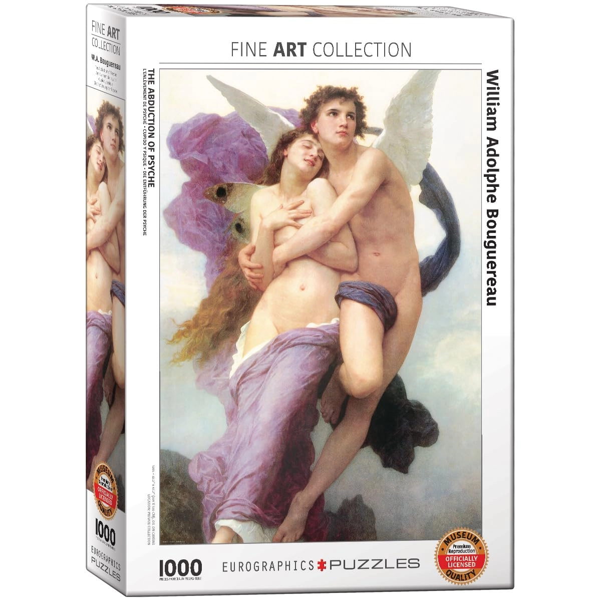 Eurographics The Ravishment of Psyche by William Bouguereau Puzzle (6000-0019) - 1000 pcs