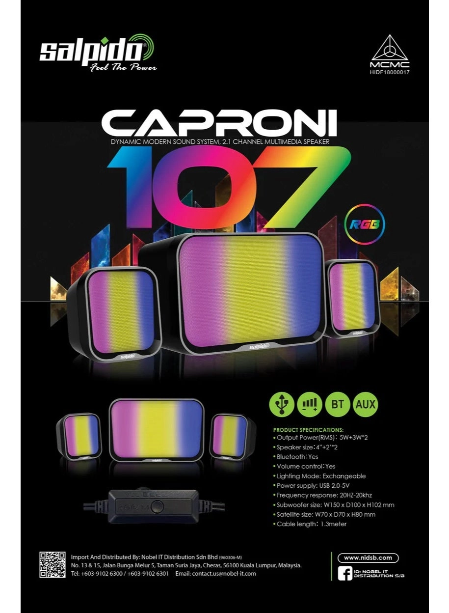 Caproni 107 - 5W+3W*2