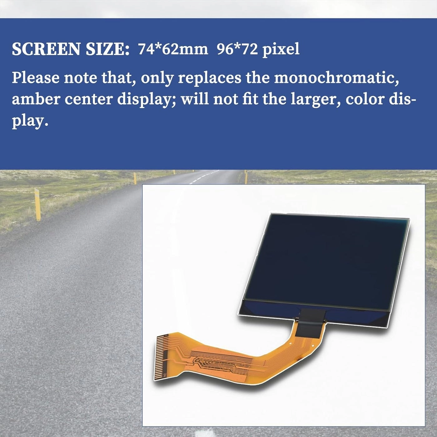 Instrument Cluster Center Display - 7L6920970D