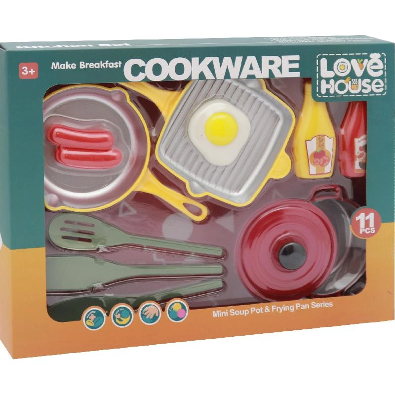 Masen Toys Cookware Set: Make Breakfast (XG119C)