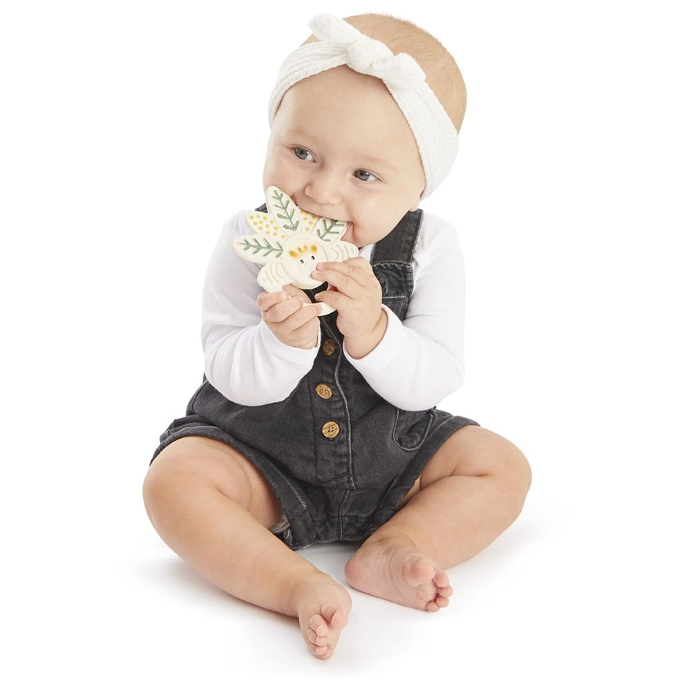 Mille-Feuille Teething Ring - natural rubber