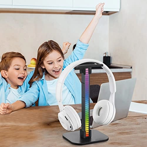 Headphone Stand for Headset - RGB USB Pickup Light