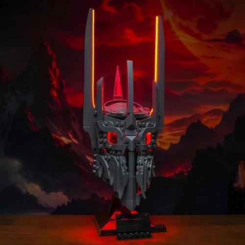 Light kit Compatible with Sauron's Helmet - Light Control Version LED