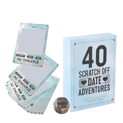 Date Night Card Games - 40 Scratch Off Cards