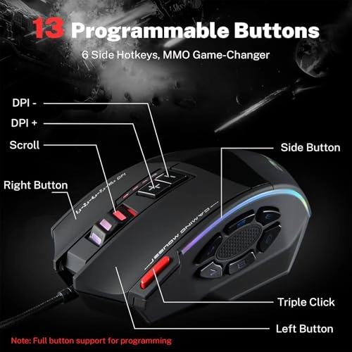 C-13 Gaming Mouse - Wired