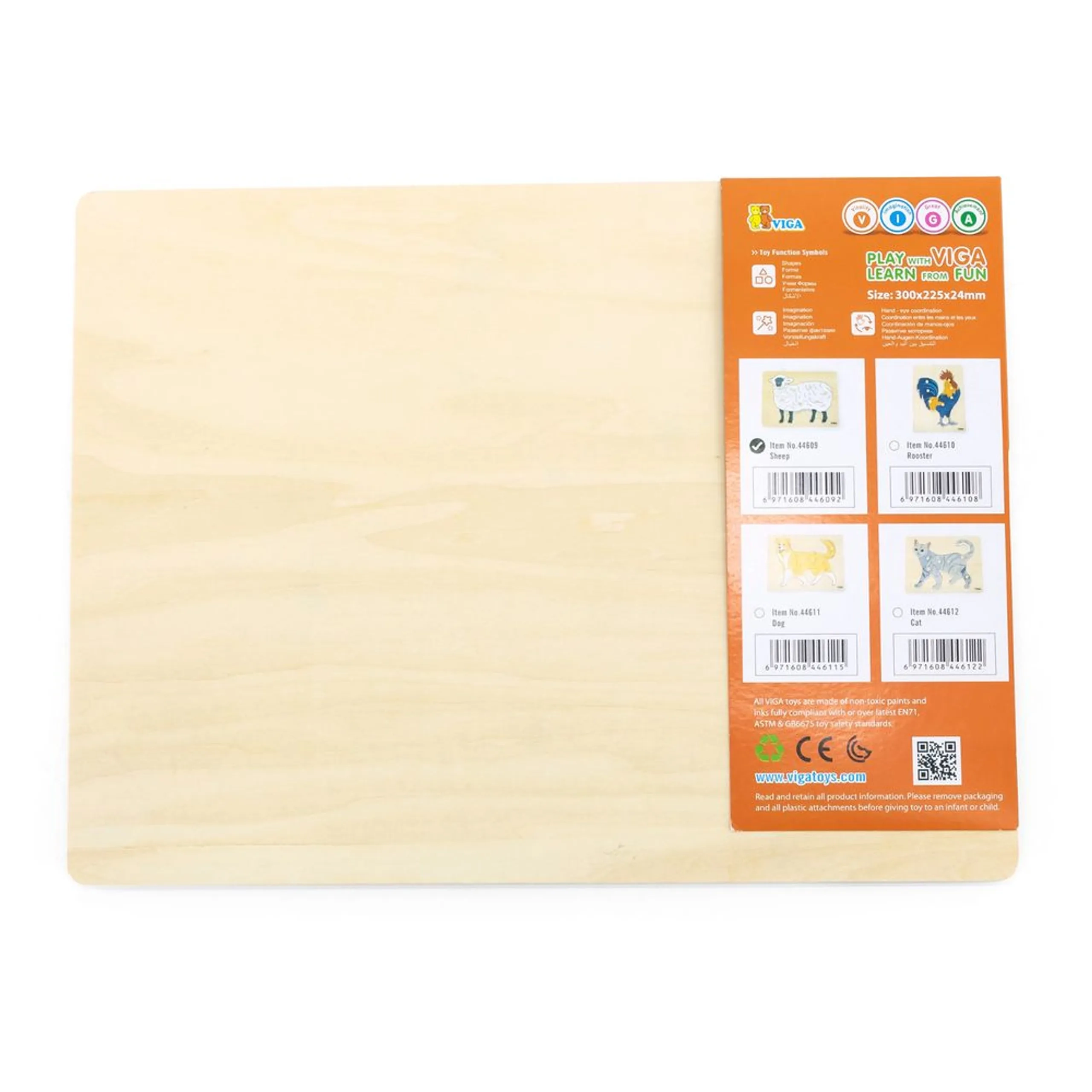Wooden Puzzle Sheep - 3+ 9 pieces