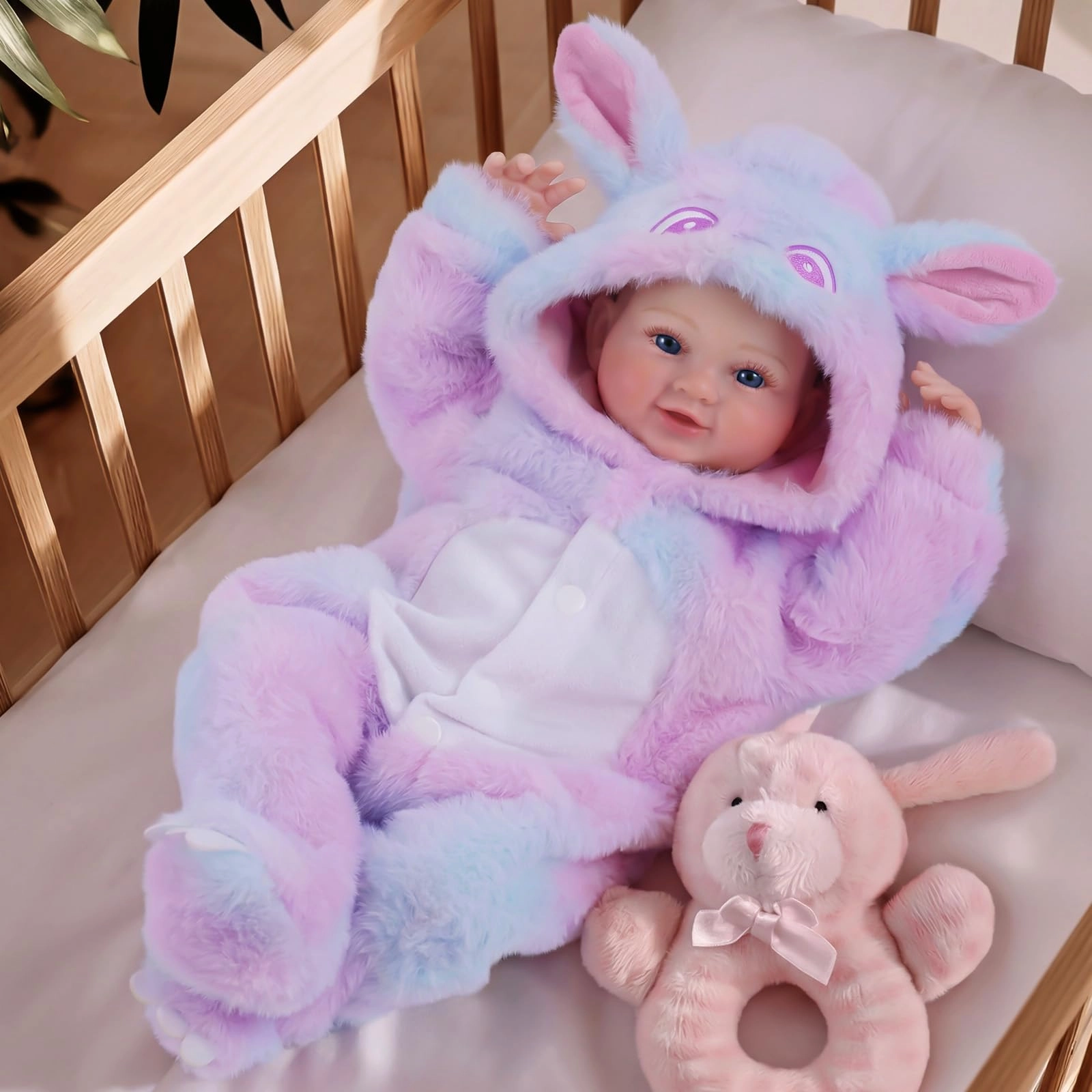 BABESIDE Lyle Reborn Doll - Vinyl Pink
