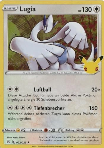 Pokemon Lugia CEL 022 - German