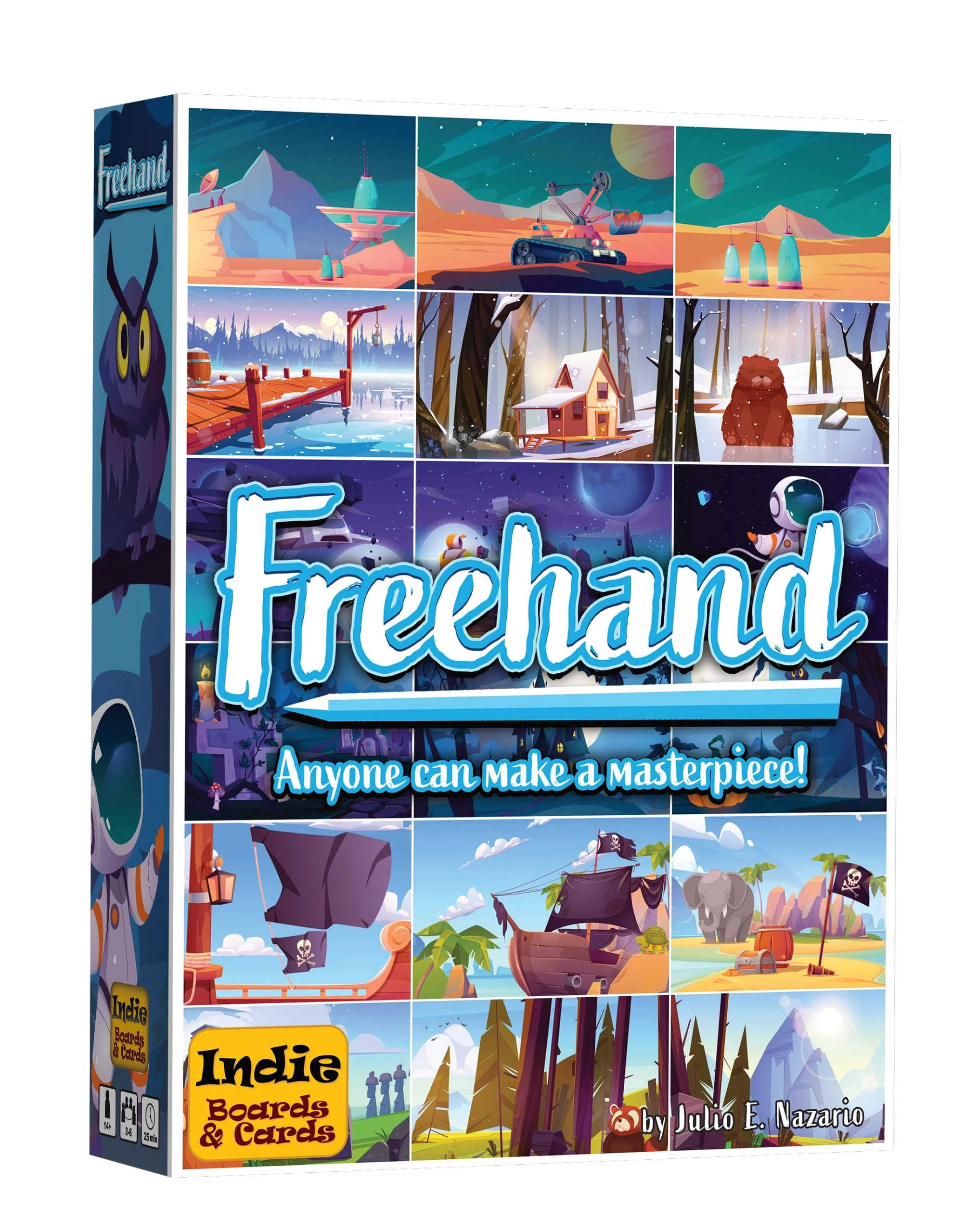 Indie Boards and Cards Freehand - Party Game