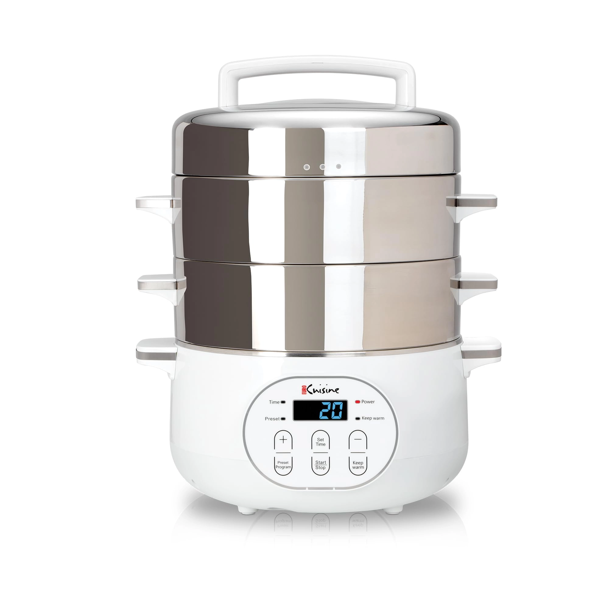 Euro Cuisine Electric Steamer - 17 Quarts