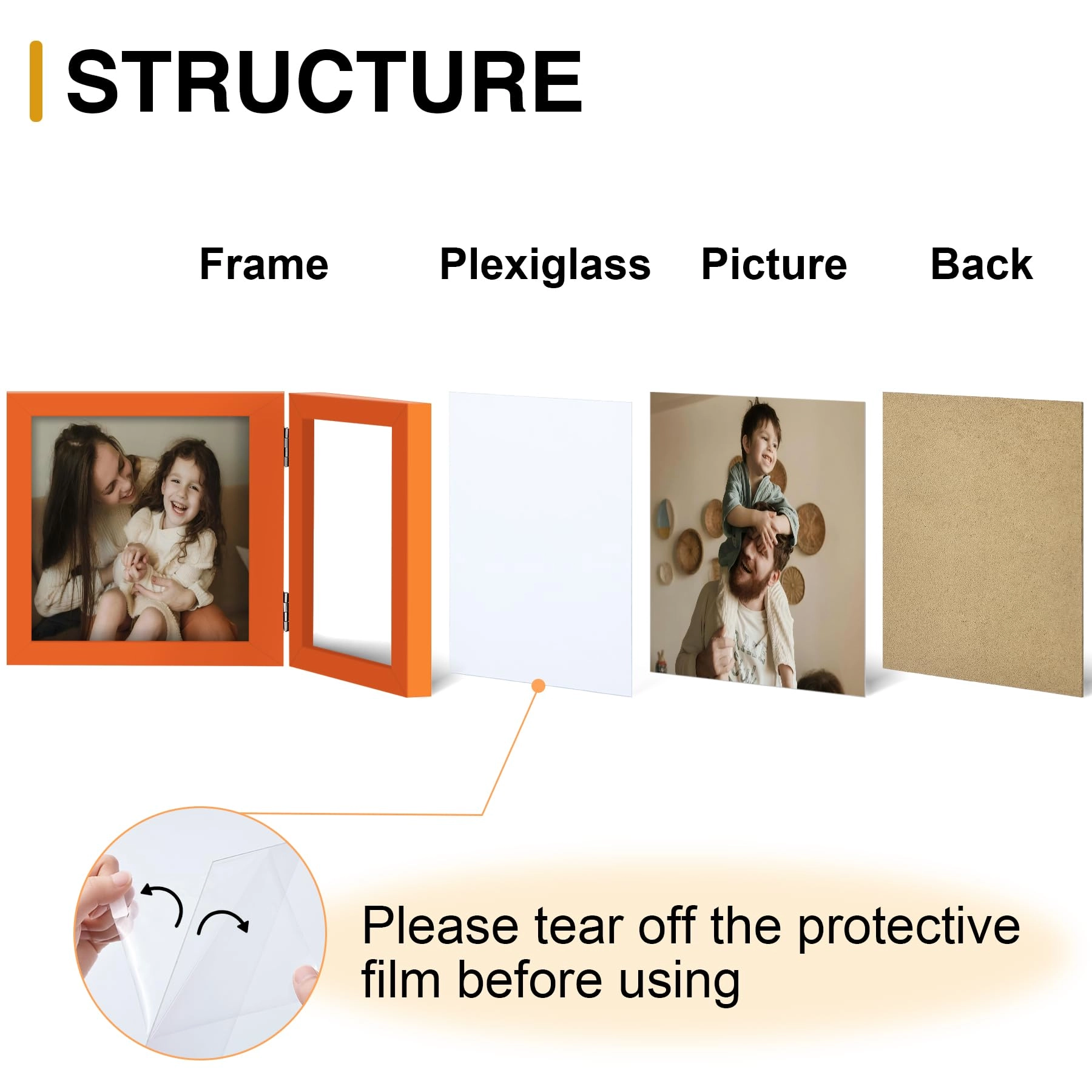 Double 6x4 Picture Frame