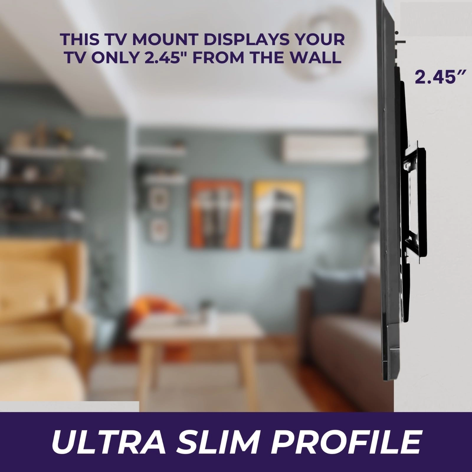TV Wall Mount - 75kg 26-75 inch