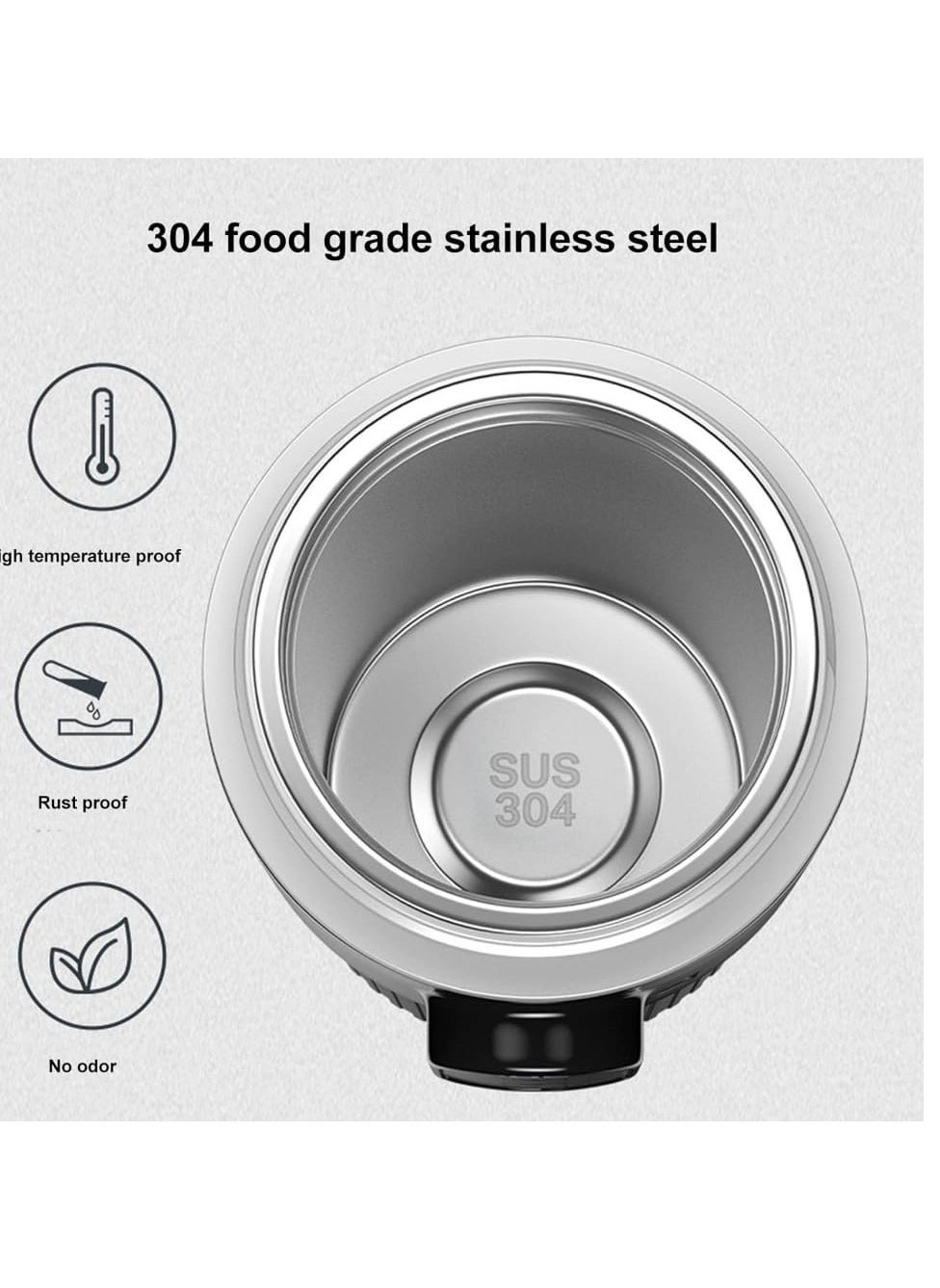 12V/24V Car Heating Cup - 0.5 Liter
