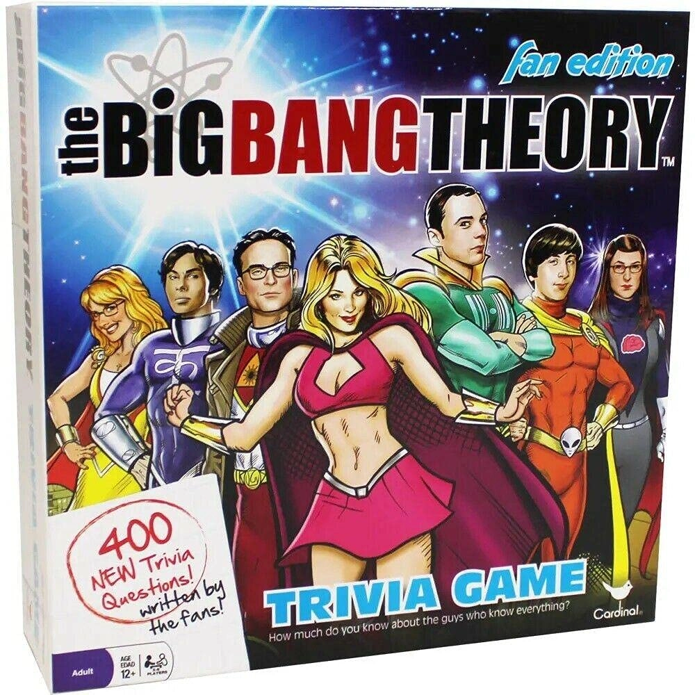 SPIN MASTER GAMES Cgi Agm Bigbngthry Trivia Gm Gbc
