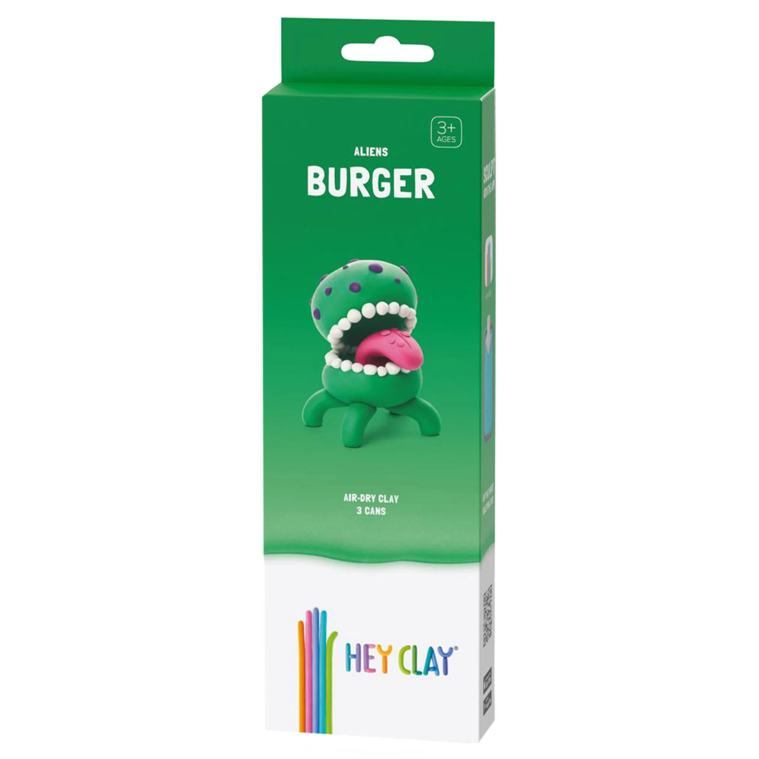 DIY Burger Plastic Modelling Air-Dry Clay - 3+ years 3 Cans