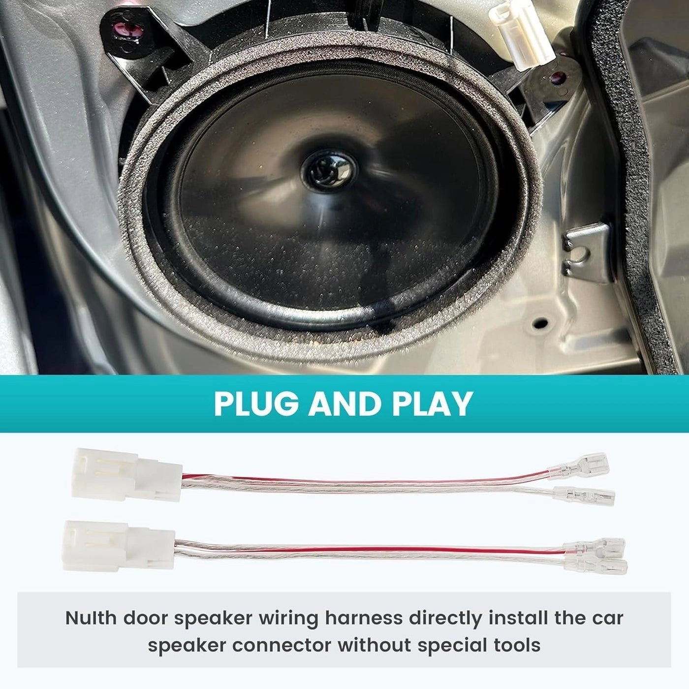 Front Rear Speaker Wire Harness - Toyota Lexus