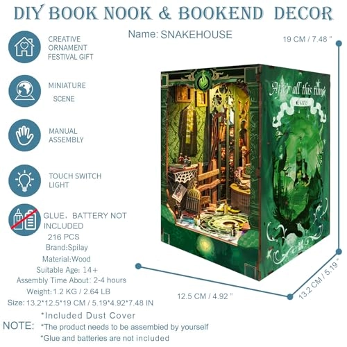 Book Nook Kit - Wood LED