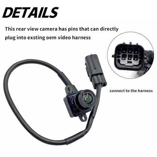 Rear View Camera - Wire 600 pixels