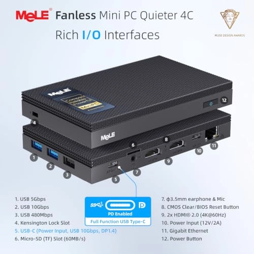 Quieter4C - 8GB 128GB N150