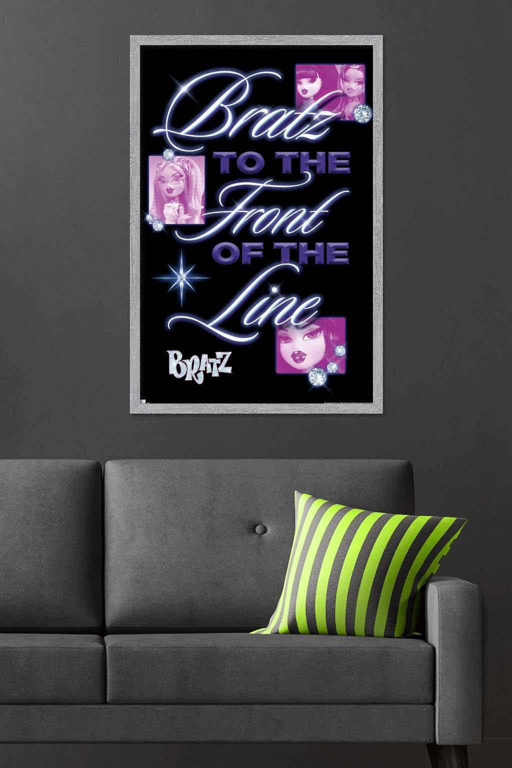 Bratz: Girls Nite Out - Front Of The Line Wall Poster - Paper 34"L x 22.4"W
