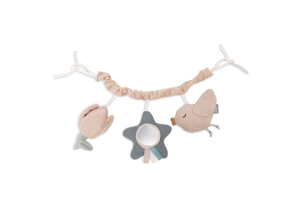 Jollein Lovely Birds Pram Chain Lovely Birds Pram Chain - Suitable for 0 month & above