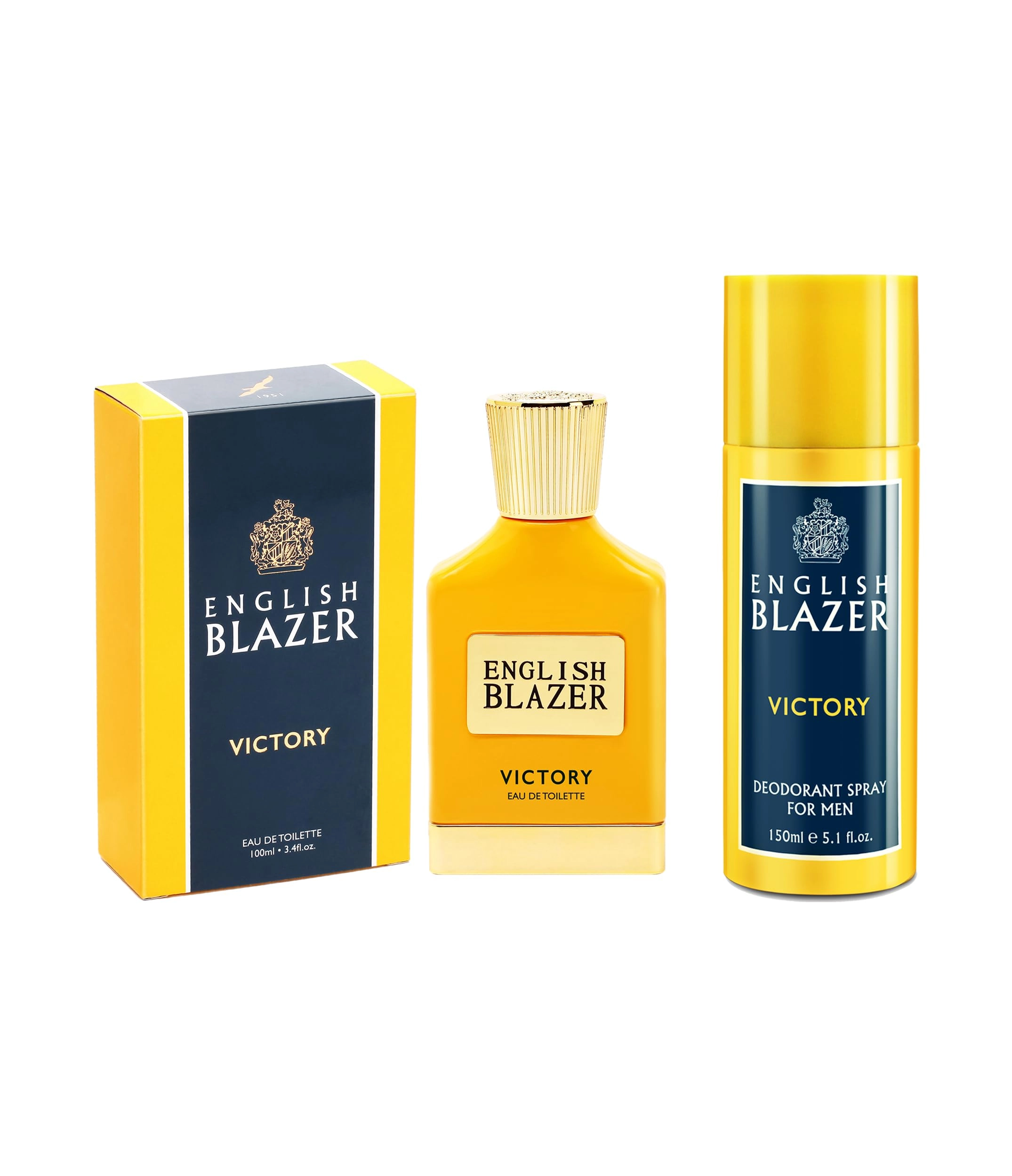 Crystal distribution LLC Victory - EDT 100ml + Body Spray - 150ml