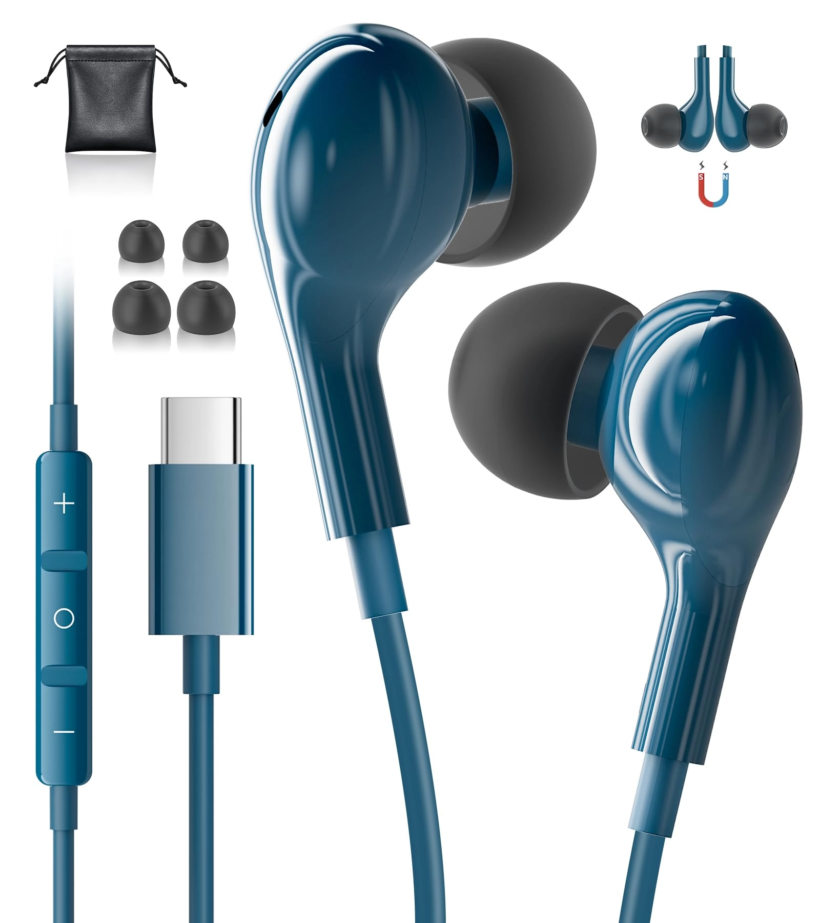 TUBhanggai Wired Headphones