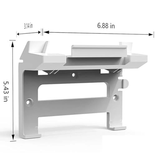 Nutrivo4agxgr2n - Gen 3 Router Mount Power Supply Bracket, ABS, White