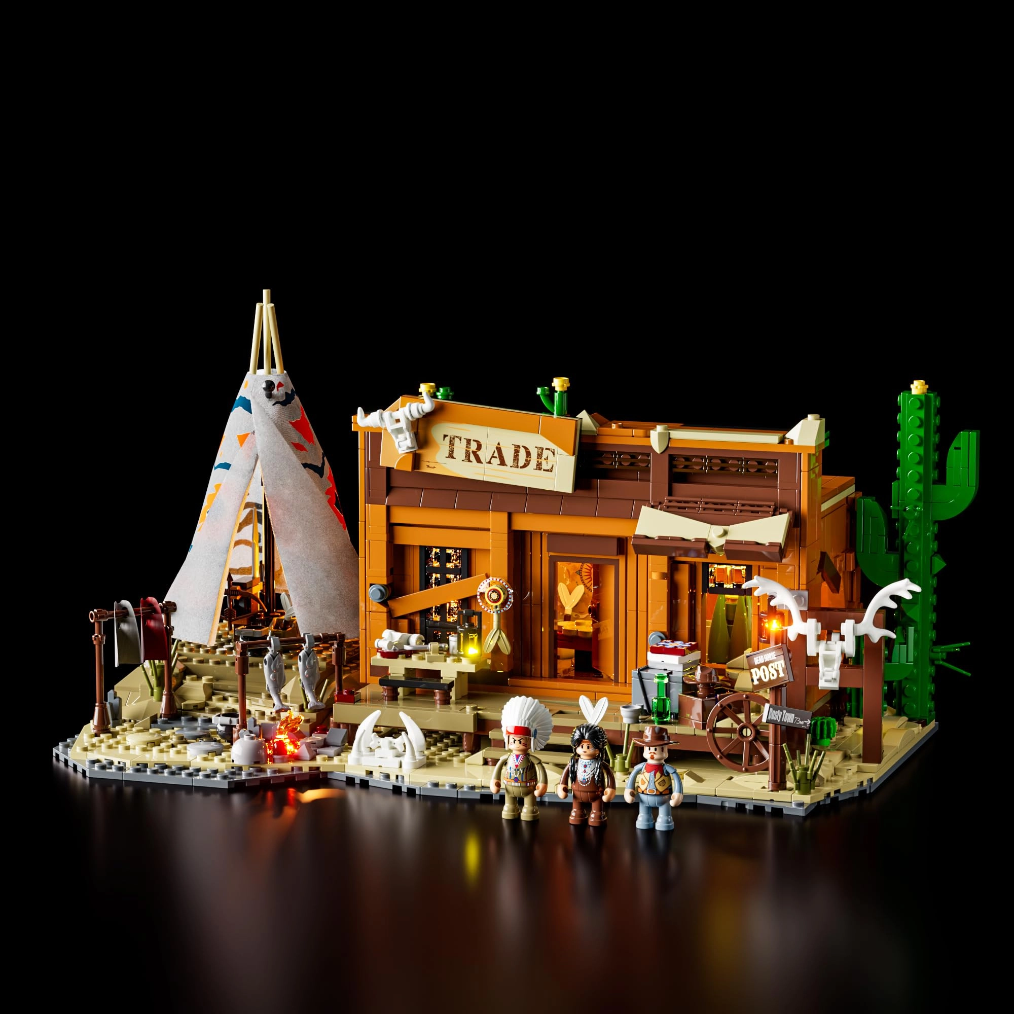 Lumibricks Western Fur Trading Post (14018-EU)