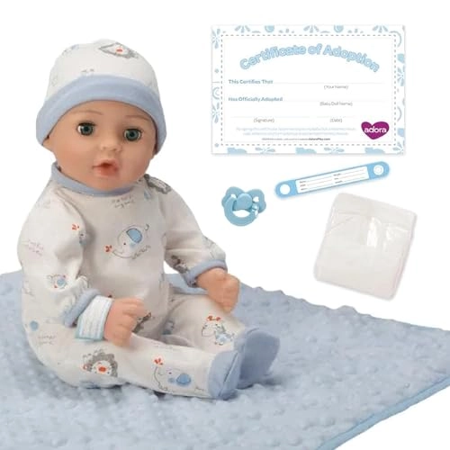 Adora Adoption Babies Collection - 16 Inch 9-Piece Set Blue Ages 3+